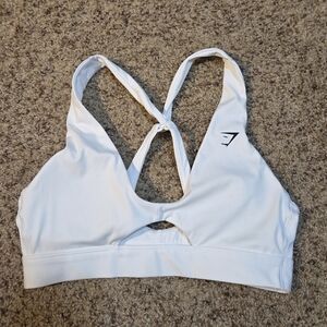 Gymshark White Sports Bra